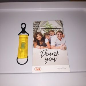 NWOT!🌼Lug Bouquet Yellow Keychain/ Key Fob